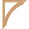 Ekena Millwork Thorton Traditional Smooth Bracket, Western Red Cedar, 3 1/2"W x 38"D x 46"H BKT04X38X46THR01SWR - alternate 4